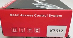 Access Control K7612 Metal Keypad Door Entry With Power Supply Control New