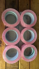 6 Rolls- Tape Uline Tape Stop if Seal is Broken 2″ x 110 yard Per Roll ULINE