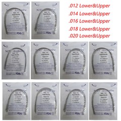 Dental Orthodontic Niti Arch Wire Super Elastic Natural Nature Form Round MD