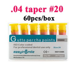 Dental Endo Gutta Percha Points Endodontic Obturation 02.04.06 Taper Easyinsmile