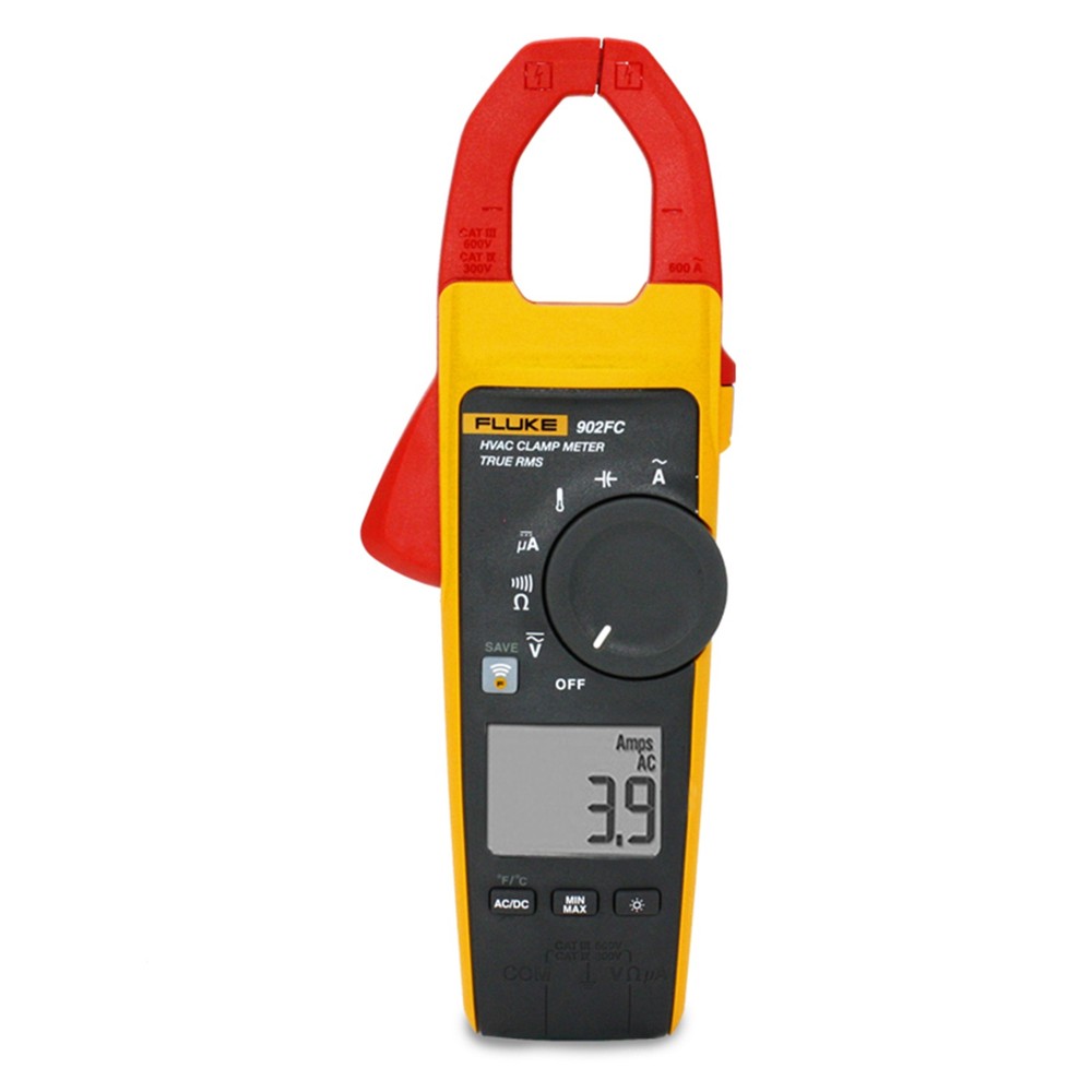 1pc new FLUKE 902 FC True-RMS HVAC Clamp Meter with FLUKE Connect #YP1