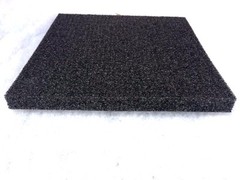 4 pack 1″ x 12″ x 12″ Black Polyethylene foam 1.7pcf *FREE SHIPPING