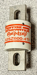 NEW A25Z600-4TI Mersen Shawmut 600A 250V Type 4TI Form 101 150 C Max Fuse