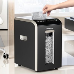 LOCKSWORTH 200-sheets Heavy Duty Micro-Cut Paper Shredder 8.5 Gallon Capacity