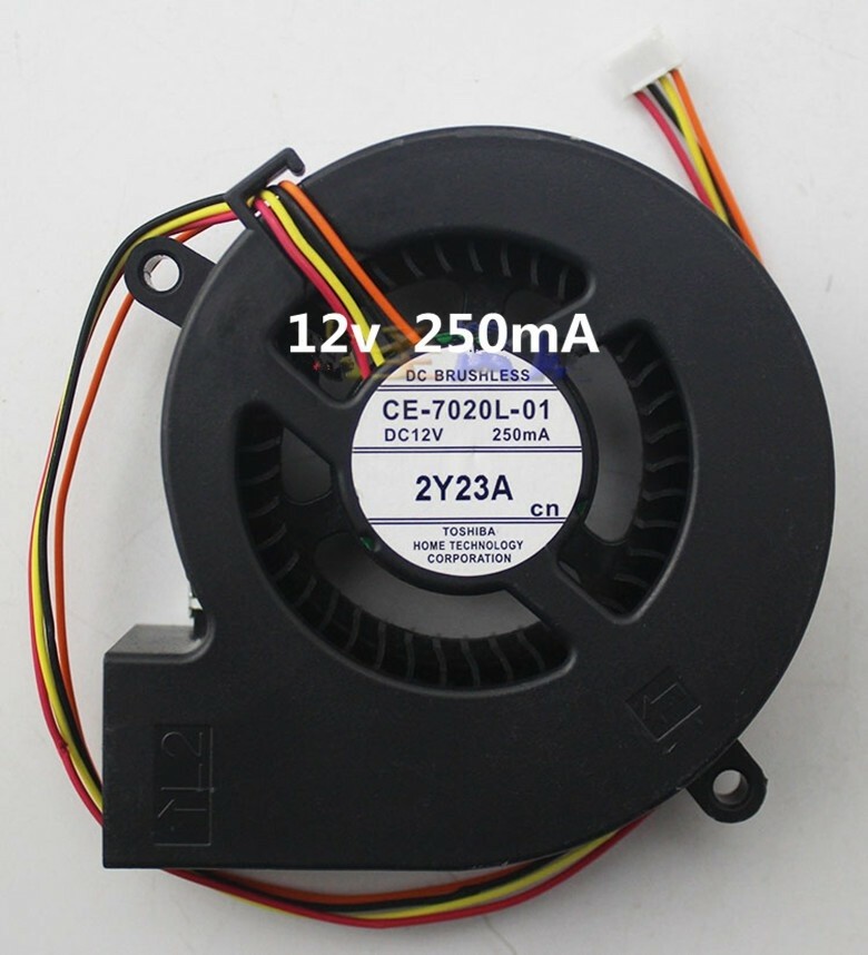 CE-7020L-01 CU600X/CU600W/CU610X/CU610W Projector Fan Centrifugal Fan Blower 12V