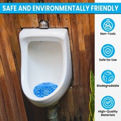 Mens Bathroom Urinal Screens Deodorizing Toilet Scented Freshener Filters 3 – 50