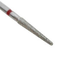 Dental Diamond Burs FG 850/016F High Speed Dia Bur Round End Taper Fine Grit Red