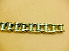 Renold #60 Single Strand Roller Chain Riveted 21″ New