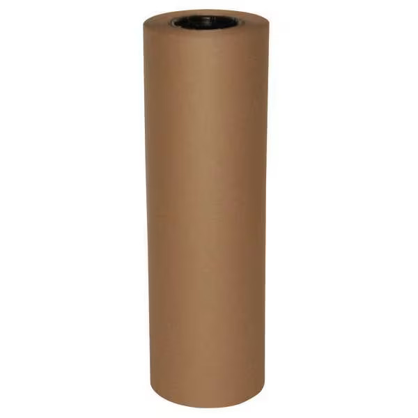 Manufacturer Varies Recycled Kraft Paper 24 In. x 250 ft., 40 lb. Basis Weight