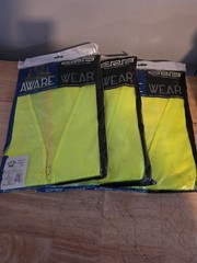 ERB Safety S680 65043 Safety Vest Hi Visibility 2XL Class 3 11 Pockets Lot Of 3