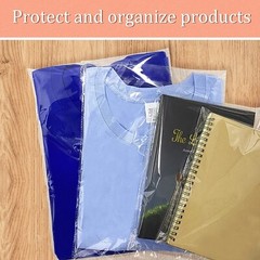 500 9×12 1.5 Mil Bags Resealable Clear T-Shirt Catalog Plastic Opp Cello Bag