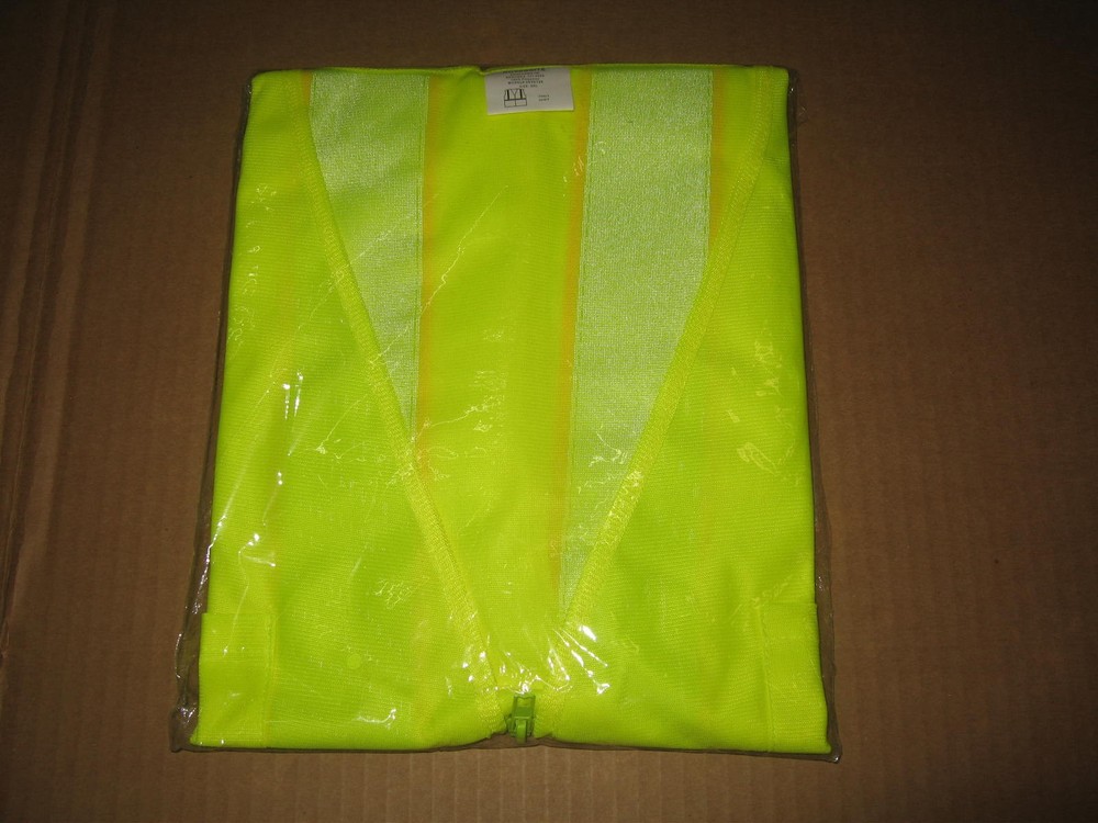 Novabrite 2S3GYZ6 Class 2 Saftey Vest Surveyor Style 2XL Lime ANSI/ISEA 107-2004