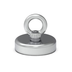 260 lbs Fishing Magnet, Neodymium Magnet for River, Outdoor Magnetic Fishing