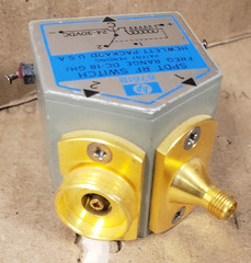 Hewlett Packard Agilent 8761B SPDT RF Switch DC-18 GHz DC 26V (24-30V)
