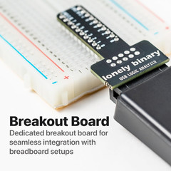 Logic Analyzer 8 Channels 24Mhz USB Kit with Base Module, Breadboard Breakout Bo