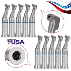 10PCS NSK Style Dental Slow Low Speed Contra Angle Handpiece E-type Latch Attach
