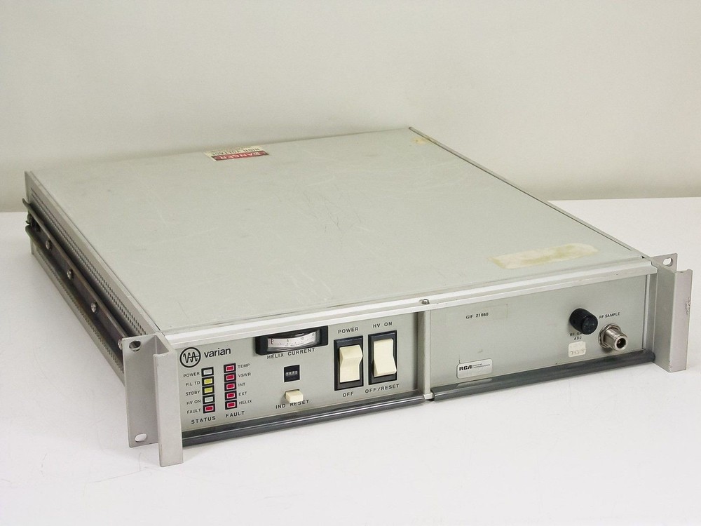 Varian VZC6961D7W1 C-Band TWT Amplifier TWTA 5.9-6.4 GHz 65 dB Gain Rackmount