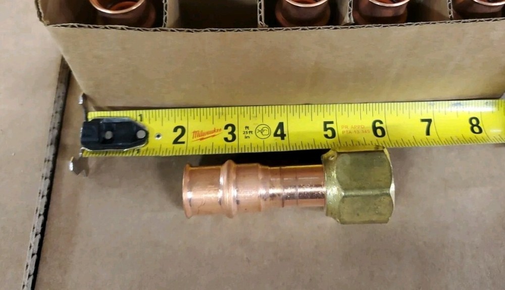 1PIECE – ZOOMLOCK PZK-F12-HNBR BRAZE-FREE 3/4″ SAE REFRIG. FLARE FITTING 771005.