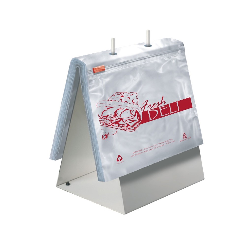 Slide 2 Klose zipper Deli Meat Bag – Fresh Deli – Top Full Saddle – 1,000 Bags