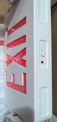 Compact and Slim Exit Sign with Lights – Business Industrial Residential Office