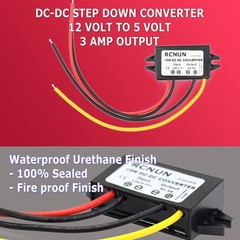 DC 24V to DC 12V 10A 120W Converter Step Down Voltage Regulator Buck Reducer