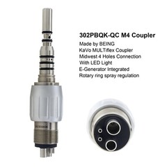 COXO Dental Handpiece Quick Coupling Coupler Swivel 4 Hole 6 Pin KaVo NSK Sirona