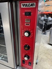Full Size Gas Convection Oven Vulcan SG4D-1 Deep Depth Stainless Steel On Wheels