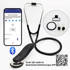 Digital Bluetooth Wireless Electronic Stethoscope for Clinic Hospital Home