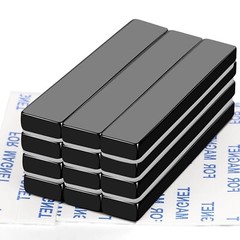 Durable Adhesive Neodymium Magnets – 12-Pack Heavy Duty for Home and Projects