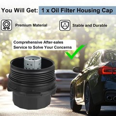 Oil Filter Housing Cap Assembly 15620-37010 1562037010 for As picture