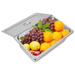 3-Pack Full Size Hotel Pan Steam Table Pan Restaurant Dishes Food Warmer Tray