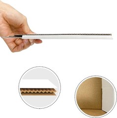 9x6x2 Inches Shipping Boxes Set of 25 White Small Corrugated Cardboard Box