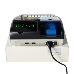 48 Keys Square POS Terminal Cash Register Complete W/ Printer, And Cash Drawer