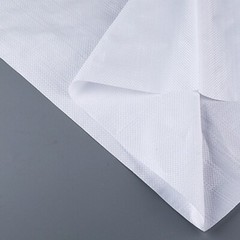 Heavy duty waterproof outdoor woven polypropylene bag,26 x 14″ /60 x 40″ (white)