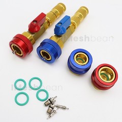 R134A R1234YF Valve Core Remover Installer Tool Kit Replace Schrader Valve Tool