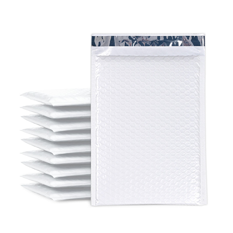 White Bubble Envelopes 7.25×11 Inch Shockproof Express Packaging 100 Packs