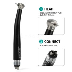 Dental High Speed Handpiece Push Button 4 hole/2 hole NSK Style 7 colors