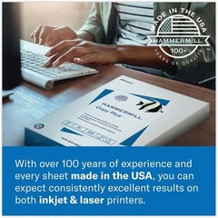 Hammermill Copy Plus 8.5″ x 11″ Printer Paper, 20 lb 92 Bright White 5000 Sheets