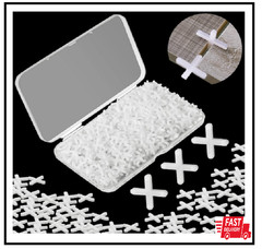 500 Pcs 3mm Tile Spacers Levelers Wall Floor Tile Separators for Ceramic Stone