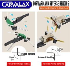 Heavy-Duty Hand-Powered Bender for HVAC Air Conditioning and Heating Projects