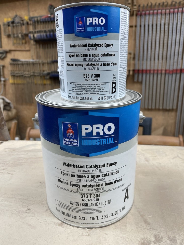 Sherwin Williams Industrial Water Based Catalyzed Epoxy Kit/Ultradeep Base