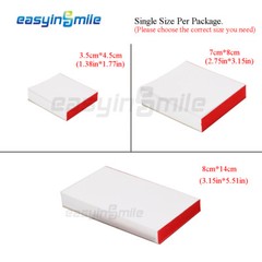 300 Sheet Dental Mixing Pads Paper/Poly Coated 2Side Disposable S/M/L cement USA