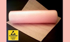 Anti Static Foam for ESD Electronic Devices 1/8″ Thick X 12″ X 12″ – 10 Sheets