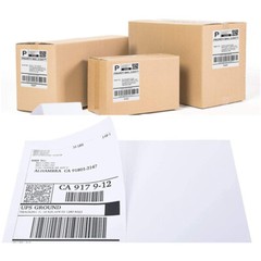 8.5″ x 5.5″ Half Sheet Self Adhesive Shipping Labels For Inkjet & Laser Printer