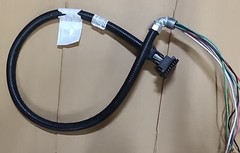 STEELCASE Power BASE INFEED 3+D 3+1 Model C6BPIX 72B 8 Wire Furniture Panel