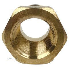 2 PC 3/4″ Male x 1/2″ Female Hex Reducer Bushing Adapter Pipe Reducing Fitting