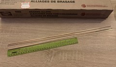 Harris Stay-Silv 15 Brazing Rod Copper Alloy 18 in AWS A5.8 BCuP-5 J5246J