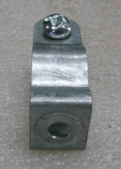 T & B 6H1 B GALVANIZED STEEL HANGERS 3/4″ W/BOLT & NUT BOX OF 100 PCS #188A