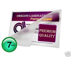(500/pack) 7 Mil School ID Cards Hot Laminating Pouches 2-1/2 x 3-5/8 Clear