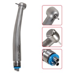 1-10*SANDENT Dental High Speed Handpiece Push Button Ceramic 2/4Hole Fit NSK sa
